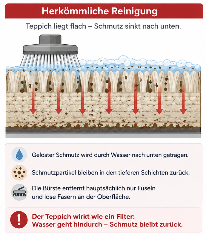 Teppichstruktur als physikalische Herausforderung